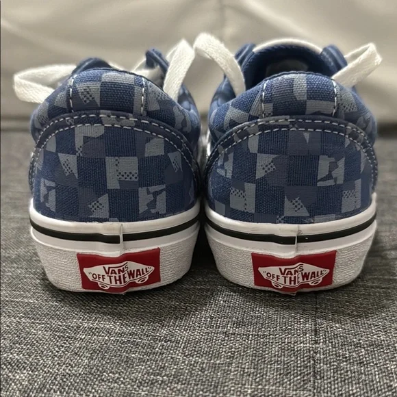 Vans Blue and White Old Skool Sneakers - Picture 4 of 7